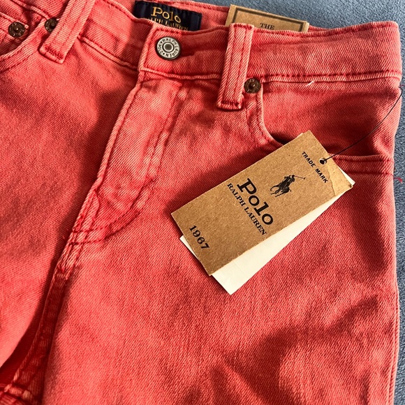 Unisex kids polo jean shorts - Picture 5 of 8